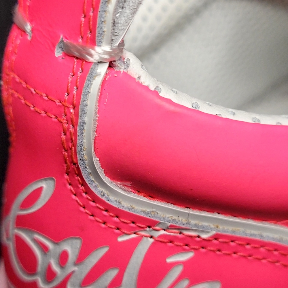 Pink Christian Louboutin Girls Child Sneakers Size 29 - Picture 4 of 16